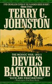 Cover of: Devil's Backbone by Terry C. Johnston