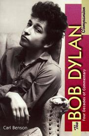 Cover of: The Bob Dylan companion: four decades of commentary