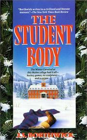 Cover of: The Student Body: The Winter Carnival At This Maine College Had It All-Hockey Games, Ice Sculptures, And A Corpse. (A Sarah Deane Mystery)