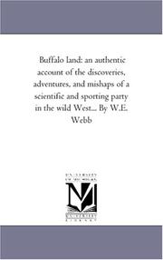 Cover of: Buffalo land | Michigan Historical Reprint Series