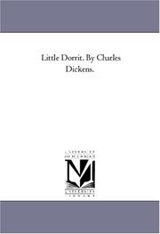 Cover of: Little Dorrit. By Charles Dickens.