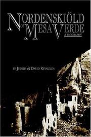 Cover of: NORDENSKIÖLD OF MESA VERDE by Judith & David Reynolds