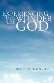 Cover of: Experiencing The Wonder of God