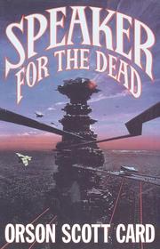 Cover of: Speaker for the dead by Orson Scott Card, Orson Scott Card