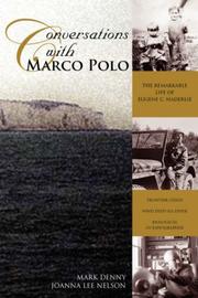 Cover of: Conversations with Marco Polo | Mark & Nelson, Joanna Lee Denny