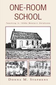 One-Room School by Donna M. Stephens
