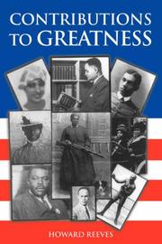 Cover of: Contributions To Greatness