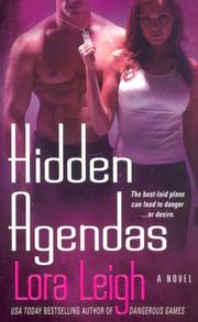 Cover of: Hidden Agendas (Tempting SEALs, Book 4)