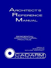 Cover of: Architect