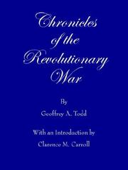 Cover of: Chronicles of the Revolutionary War