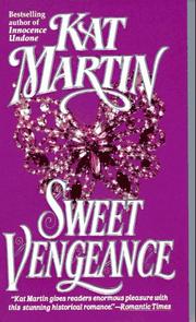 Cover of: Sweet Vengeance by Kat Martin