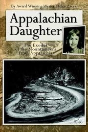 Cover of: Appalachian Daughter: The Exodus of the Mountaineers from Appalachia