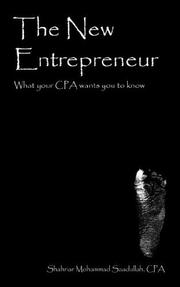 Cover of: The New Entrepreneur: What your CPA wants you to know