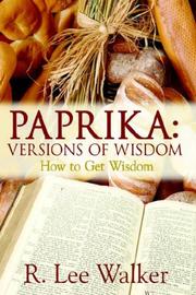 PAPRIKA: VERSIONS OF WISDOM
