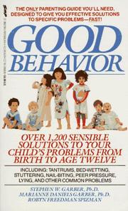 Cover of: Good Behavior
