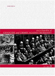 Cover of: Encyclopedia of Genocide and Crimes Against Humanity by Dinah Shelton