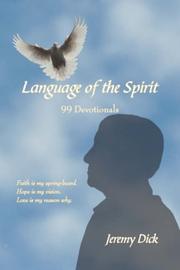 Cover of: Language of the Spirit | Jeremy, Dick