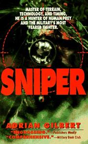 Cover of: Sniper by Adrian Gilbert