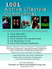 Cover of: 1001 Active Lifestyle Communities by Lisa LaCount