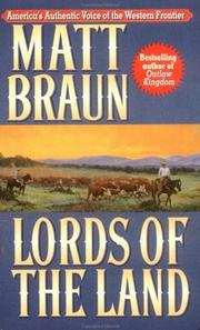 Cover of: Lords of the Land by Matt Braun
