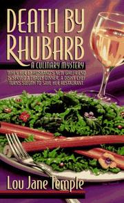 Cover of: Death By Rhubarb  (A Heaven Lee Culinary Mystery) by Lou Jane Temple