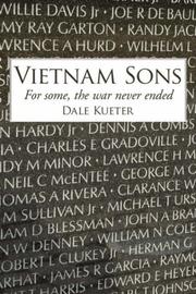 Cover of: Vietnam Sons by Dale Kueter