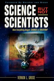 Cover of: Science But Not Scientists | Vernon, L. Grose
