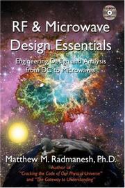 Cover of: RF & Microwave Design Essentials | Matthew, M. Radmanesh