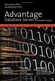 Cover of: Advantage Database Server: A Developer's Guide