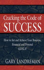 Cover of: Cracking the Code of Success | Gary Landreman