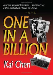 Cover of: One In A Billion: Journey Toward Freedom