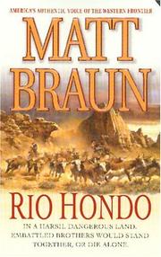 Cover of: Rio Hondo (Brannocks) by Matt Braun