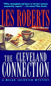 Cover of: The Cleveland Connection (A Milan Jacovich Mystery)