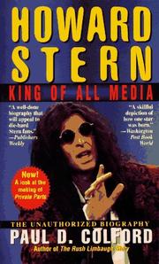 Cover of: Howard Stern by Paul D. Colford