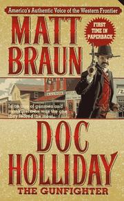 Cover of: Doc Holliday (Gunfighter Chronicles) by Matt Braun