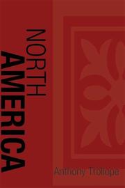 Cover of: North America (Large Print Edition) by Anthony Trollope