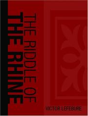 Cover of: The Riddle of the Rhine