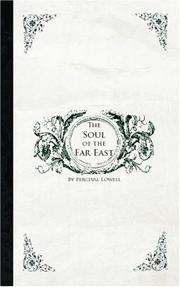 Cover of: Soul of the Far East by Percival Lowell