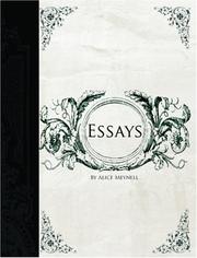 Cover of: Essays  (Large Print Edition)