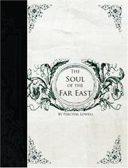 Cover of: Soul of the Far East  (Large Print Edition) by Percival Lowell, Percival Lowell