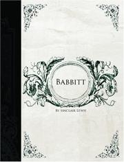 Cover of: Babbit  (Large Print Edition) by Sinclair Lewis, Sinclair Lewis