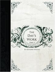 Cover of: The Day\'s Work (Large Print Edition) by Rudyard Kipling