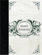 Cover of: Mary Erskine (Large Print Edition) by Jacob Abbott, Jacob Abbott