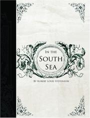 Cover of: In the South Seas (Large Print Edition) by Robert Louis Stevenson