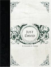 Cover of: Just David