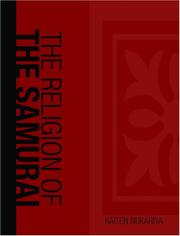 Cover of: Religion of the Samurai  (Large Print Edition) | Kaiten Nukariya