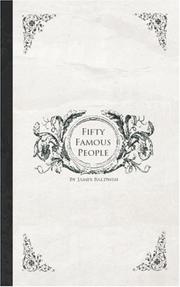 Cover of: Fifty Famous People by James Baldwin