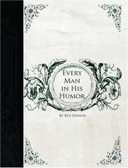 Cover of: Every Man in His Humor (Large Print Edition) by Ben Jonson