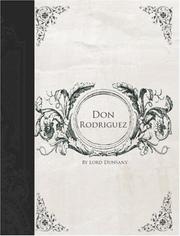 Cover of: Don Rodriguez (Large Print Edition) by Lord Dunsany