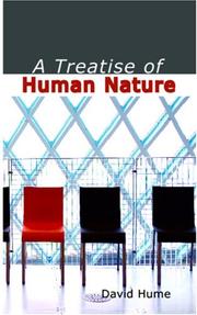 Cover of: A Treatise of Human Nature by David Hume, David Hume